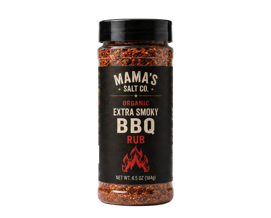 Organic Extra Smoky BBQ Rub
